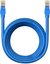 Baseus Round Cable Ethernet RJ45, Cat.6, 5m (blue)
