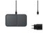 Samsung Wireless Charger Duo mit Adapter EP-P5400T, Dark Gray