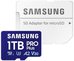 Samsung microSD Card MB-MD1T0SA/WW 1TB PRO+ + adapter MB-MD1T0SA/EU