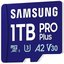Samsung microSD Card MB-MD1T0SA/WW 1TB PRO+ + adapter MB-MD1T0SA/EU