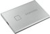 Samsung Portable SSD T7 500 GB, USB 3.2, Silver, with fingerprint and password security