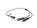 Saramonic SR-C2004 splitter with mini Jack TRS / 2x mini Jack TRS