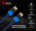 Savio Cable HDMI GCL-02 1.8m, v2.0, braid blue