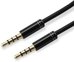 Sbox AUX Cable 3.5mm to 3.5mm blackberry black 3535-1.5B