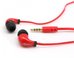 Sbox Stereo Earphones with Microphone EP-038 red