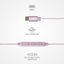 SBS earphones Studio Mix 65c USB-C, pink