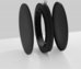 Set of Magnetic Aluminum Lids for Filter Mounts Revoring H&Y - 58-77 mm