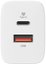 Silicon Power travel adapter USB/USB-C QM16 20W, white