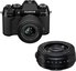 Fujifilm X-T50 (black) + XC 15-45mm F3.5-5.6 OIS PZ + XF23mmF2.8