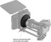 SMALLRIG 3409 SILICONE DONUT WITH 114MM REAR OPENING FOR MATTE BOX