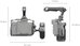 SmallRig 4539 HawkLock Quick Release Advanced Cage Kit for Sony Alpha 7R V / Alpha 7 IV / Alpha 7S III