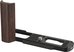 SmallRig 5942 L-Shaped Mount Plate with Wooden Handle for Panasonic LUMIX L10 Black