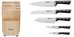 Tefal Zestaw blok+ noże 5szt. (K232S574) | TEFAL