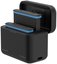 TELESIN 2-slot charger + card storage for Insta360 X4
