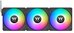 Thermaltake CT120 EX ARGB Sync PC Cooling Fan Black 3 Pack