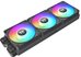 Thermaltake CT120 EX ARGB Sync PC Cooling Fan Black 3 Pack