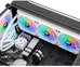 Thermaltake Water cooling TH420 ARGB Snow (3x140mm) copper CPU block