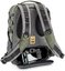 Toxic Valkyrie Camera Backpack M Water Resistant "Frog" Pocket Emerald