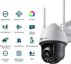 TP-LINK VIGI 4MP Outdoor Full-Color Wi-Fi Pan Tilt Network Camera VIGI C540-W Dome, 4 mm, IP66, H.265+/H.265/H.264+/H.264, MicroSD