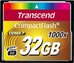 Transcend Compact Flash 32GB 1000x