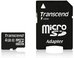 Transcend microSDHC 4GB Class 10 + SD-Adapter