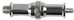 Caruba Spigot Adapter 1/4 " Male - 3/8 (57mm)