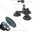 Triple Magnetic Suction Cup Mounting Support Kit for Action Cameras 4468