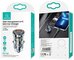 USAMS Car charger 30W 1xUSB+ 1xUSB-C Fast charge blu