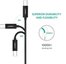 UGREEN US241 to 2m USB 2.0 C-B printer cable (black)