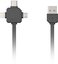 allocacoc USB Kabel grau