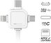 allocacoc USB Kabel weiss