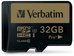 Verbatim microSDHC Pro+ 32GB Class 10 UHS-I incl Adapter