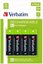 Verbatim Rechargable Battery AA 2500mAh (4szt blister)