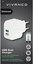 Vivanco charger USB 2,4A/1A, white (37563)