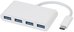 Vivanco USB-хаб USB-C 3.1, 4 порта, белый (34292)