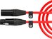 RODE XLR CABLE-3m red - XLR/XLR kabel