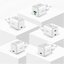 YENKEE USB C 45W 3A Power delivery 3.0 QC3.0 network charger, White