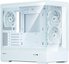 Zalman P30 V2 White micro-ATX Tempered Glass Panoramic View 3 x 120 mm ARGB Fan