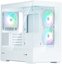 Zalman P30 V2 White micro-ATX Tempered Glass Panoramic View 3 x 120 mm ARGB Fan