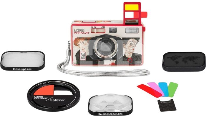 Lomography LomoApparat 21mm Schiele Edition - LOMO fotoaparatai