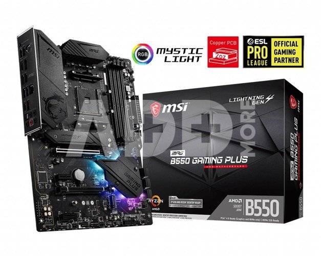 MSI マザーボード MPG B550 GAMING PLUS/A ATX [AMD B550 チップ MSI マザーボード MPG B550 GAMING PLUS/A ATX [AMD B550 チップ