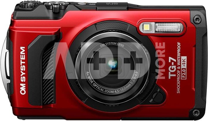 Olympus OM System TG-7 red - Pritaikytas 20eu nuolaidos kodas