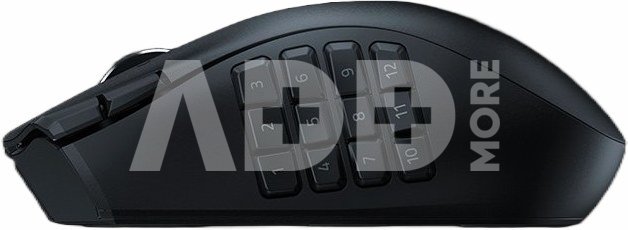 Razer Naga V2 HyperSpeed Gaming Mouse, 2.4GHz, Bluetooth, Wireless