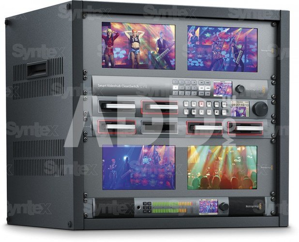 Blackmagic Smart Videohub CleanSwitch 12x12 - Принадлежности - Live stream  įranga -outofstock | Fotoaparatas.lt