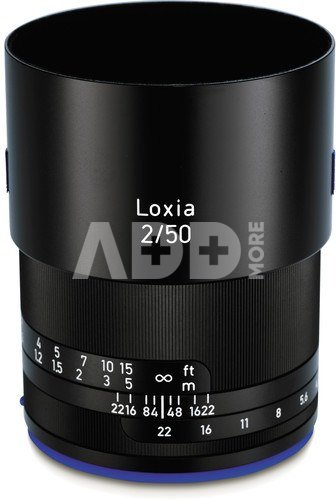 ZEISS Loxia 2/50 （50mm F2.0) Zeiss Loxia 50mm f/2.0 (Sony E-mount) - Objektyvai - Sisteminių