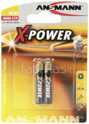 10x2 Ansmann Alkaline AAAA X-Power 1510-0005