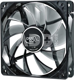 120 mm case ventilation fan, "Wind Blade 120", transparent, hydro bearing,4 LED's | Deepcool