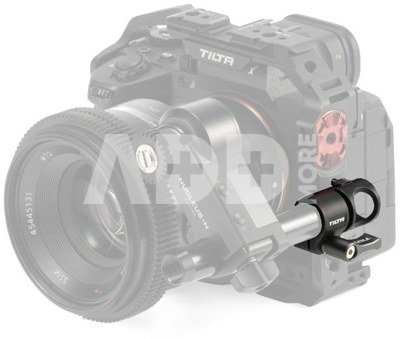 15mm Rod Holder to 1/4"-20 Adapter (Side Mounted) - Black