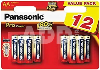 1x12 Panasonic Pro Power LR 6 Mignon AA