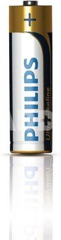 1x2 Philips Ultra Alkaline AA Batterie